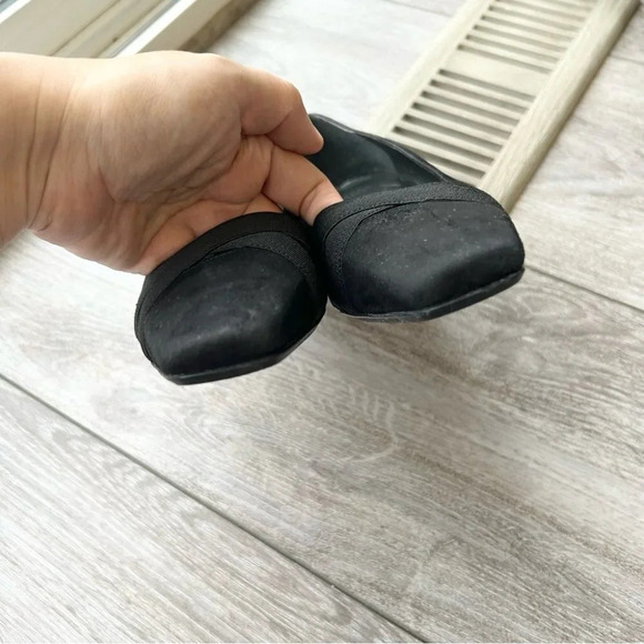 Stuart Weitzman Kitten Heel Suede Leather Square Toe Pumps - Picture 5 of 15